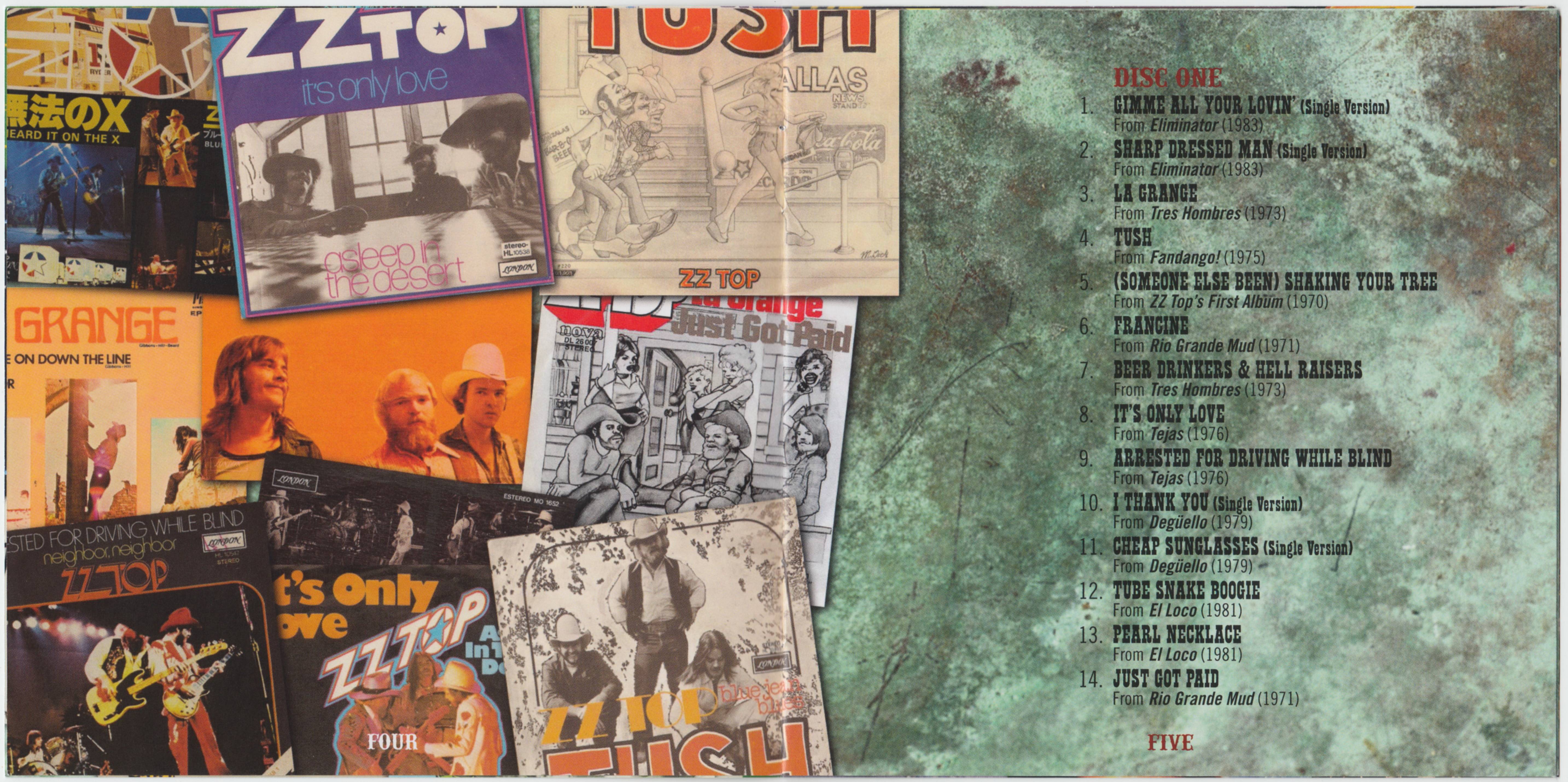 ZZ Top  The Very Baddest : Booklet03  eu